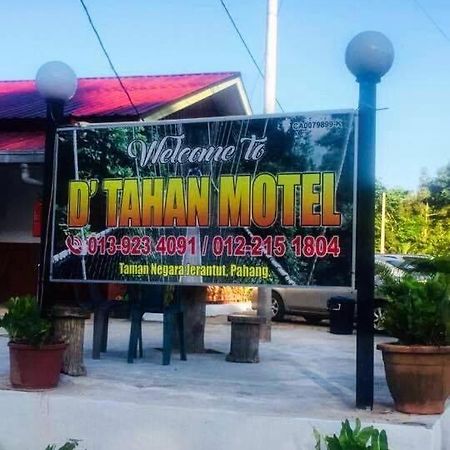 Dtahan Motel Taman Negara Kuala Tahan Exteriör bild