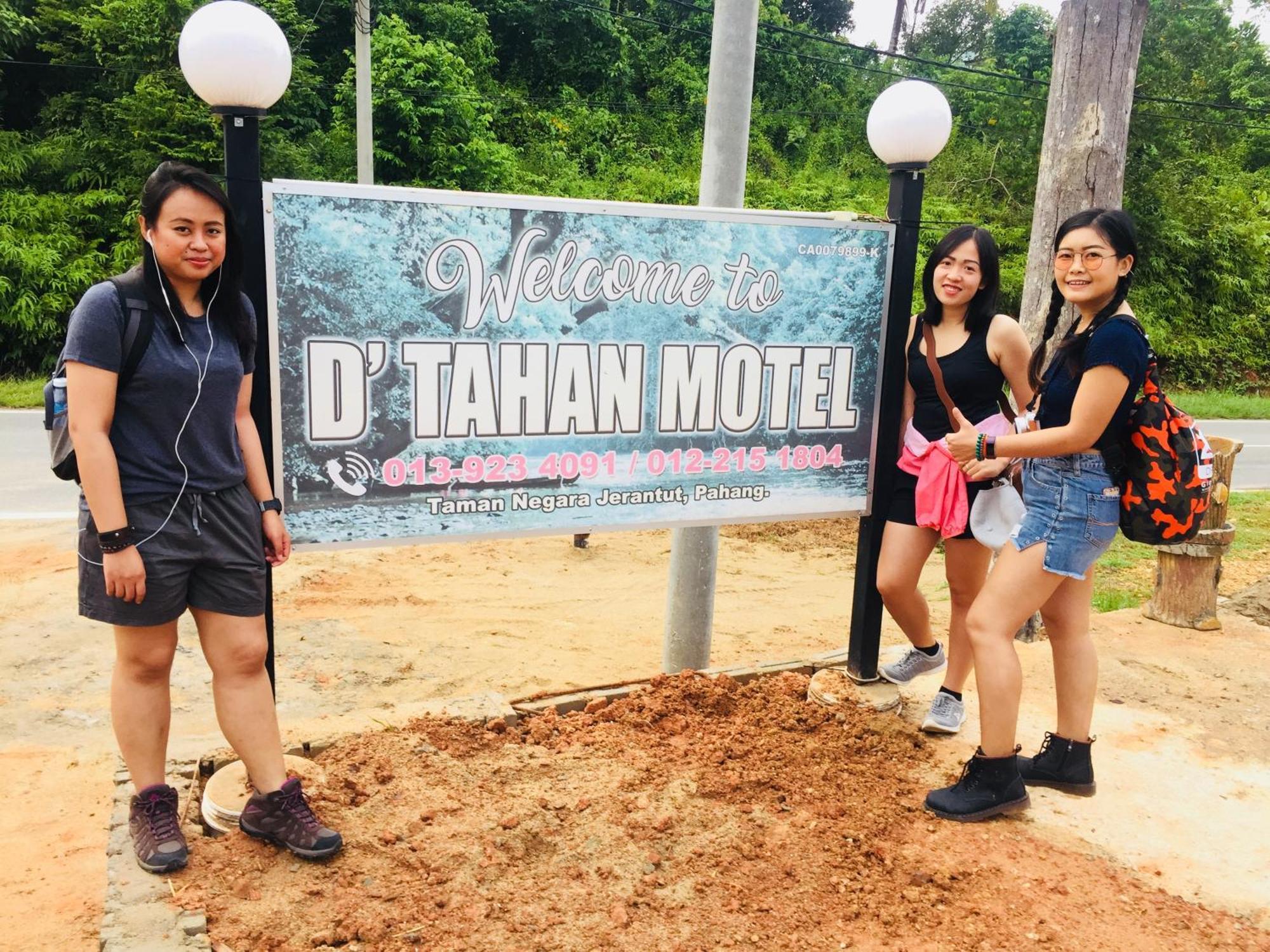 Dtahan Motel Taman Negara Kuala Tahan Exteriör bild