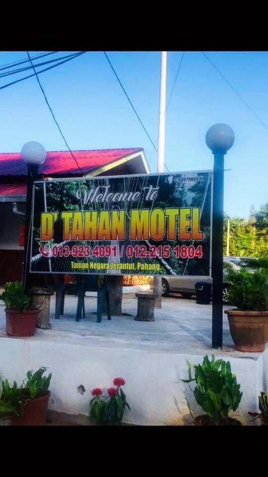 Dtahan Motel Taman Negara Kuala Tahan Exteriör bild