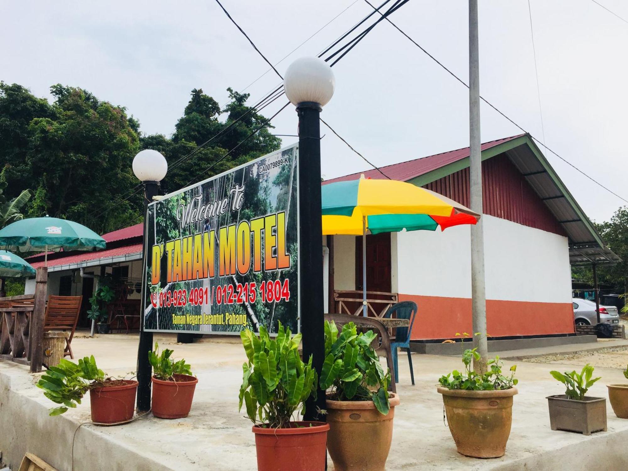Dtahan Motel Taman Negara Kuala Tahan Exteriör bild
