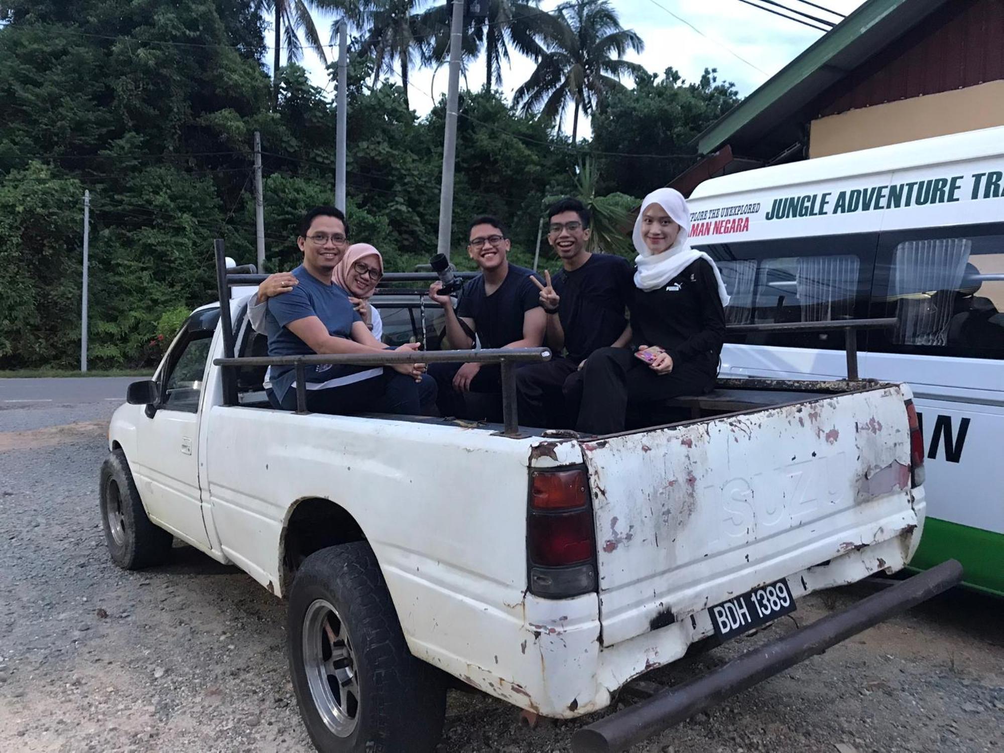 Dtahan Motel Taman Negara Kuala Tahan Exteriör bild